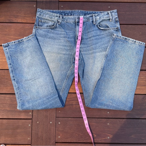 Zara Light Blue Straight Jeans - Picture 3 of 7